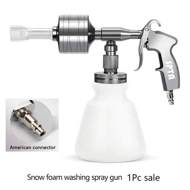 SPTA Car Cleaning Foam Gun Car Cleaning Washing Spray Gun High Pressure  Washer Potable interior & Exterior Deep Cleaning Tool