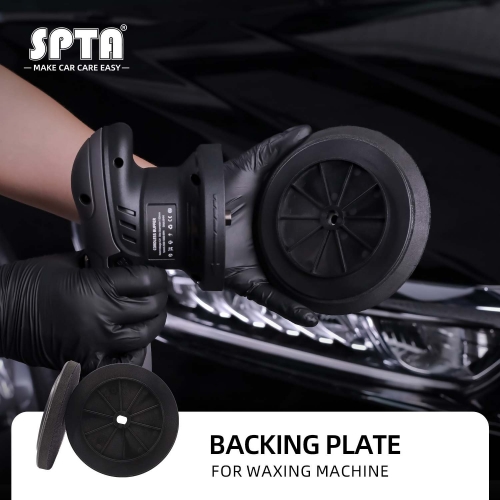 SPTA Backer Backing Plate Pad 5inch/6inch Hook&Loop For Auto Car Buffer Polisher